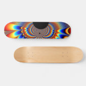 Wereld collide - Fractal Skateboard (Horizontaal)