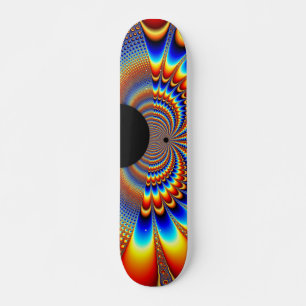 Wereld collide - Fractal Skateboard