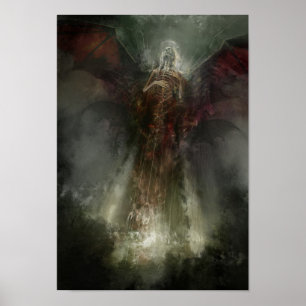 Wereld de wolk poster