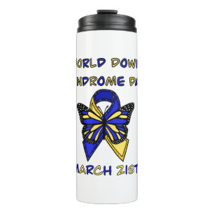 Wereld down Syndrome Dag - 21 maart Thermosbeker
