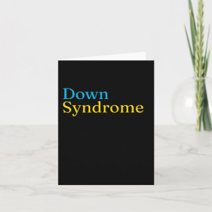 Wereld down Syndrome Dag om de ideeën van kanker t Kaart
