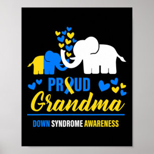 Wereld down Syndrome Dag om de ideeën van kanker t Poster