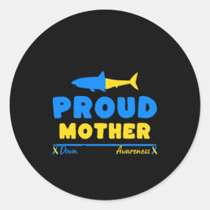 Wereld down Syndrome Dag om de ideeën van kanker t Ronde Sticker