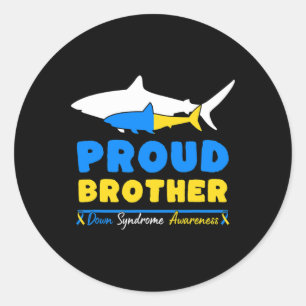 Wereld down Syndrome Dag om de ideeën van kanker t Ronde Sticker