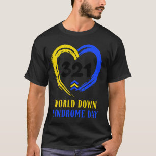 Wereld down Syndrome Dag om de ideeën van kanker t T-shirt