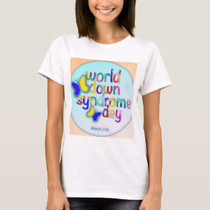 Wereld down Syndrome Dag T-shirt