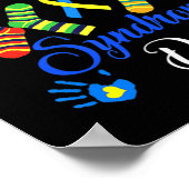 Wereld down Syndrome Day Awareness Sockets Direct  Poster (Hoek)