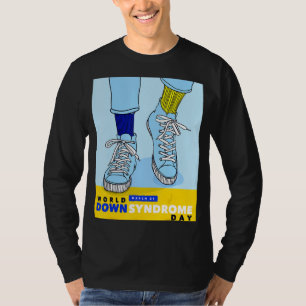 Wereld down Syndrome Day Awareness Sockets Direct  T-shirt