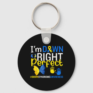 Wereld Down Syndroom Dag 21 maart Down Juist Sleutelhanger
