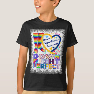 Wereld Down Syndroom Dag Rock Your Socks T21 bewus T-shirt