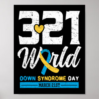 Wereld Downsyndroom Dag 21 maart - Downsyndroom Poster