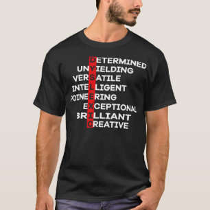 Wereld Dyslexie Awareness Day dyslexie ondersteuni T-shirt