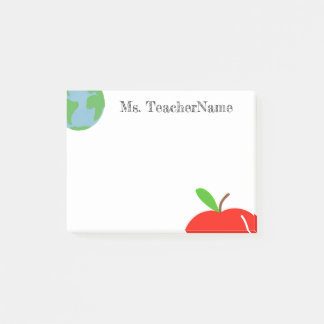 Wereld en Apple op maat Post-it® Notes