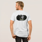 Wereld en draak Tri-Blend shirt (Voorkant)