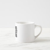Wereld goedste teecher espresso kop (Rechts)