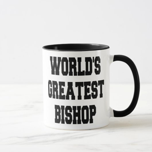 Wereld grootste bisschop mok (Rechts)
