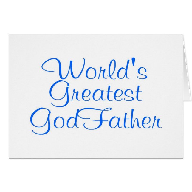 Wereld grootste GodVader (Voorkant Horizontaal)