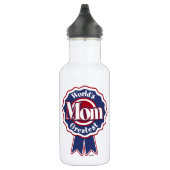 Wereld grootste mam blauw lint waterfles (Rechts)