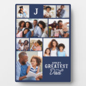 Wereld grootste pap monogram fotoraster collage fotoplaat (voorkant)