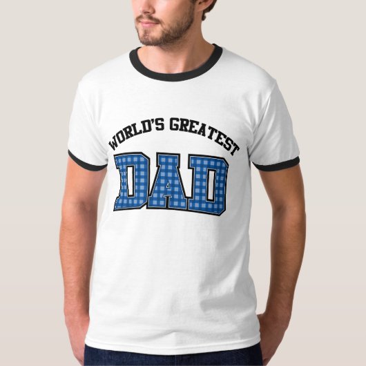 Wereld grootste pap Shirt Pset (Voorkant)