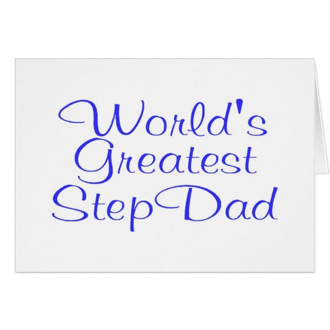 Wereld grootste stap vader (Voorkant Horizontaal)