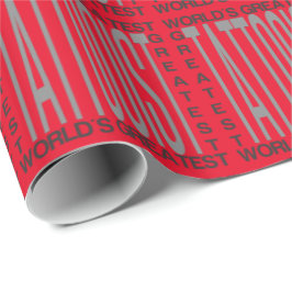 Wereld grootste tatoïst cadeaupapier