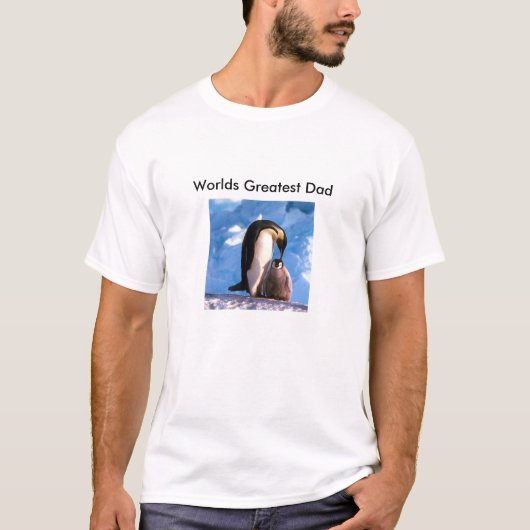 Wereld grootste vader t-shirt (Voorkant)