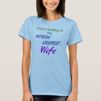 Wereld grootste vrouw t-shirt