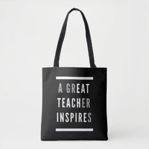 Wereld Internationale Docentendag Eet Leren Inspir Draagtas