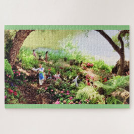 WERELD IS EEN CIRCLE-puzzel Legpuzzel