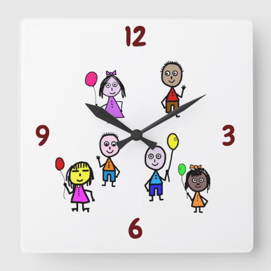 Wereld Kinderen Klok (Voorkant)