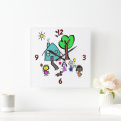 Wereld Kinderen Klok (Huis)
