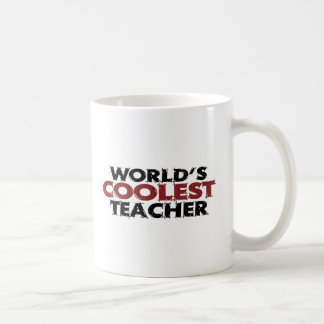 Wereld koelste leraar koffiemok