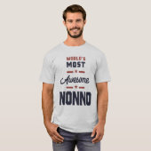 Wereld meest Geweldige non Funny Grandpa T-shirt (Voorkant volledig)