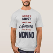 Wereld meest Geweldige non Funny Grandpa T-shirt (Voorkant)