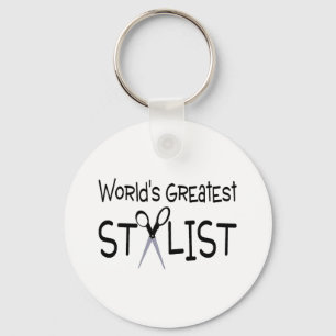 Wereld met grootste lijst met stijlen sleutelhanger