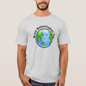 Wereld Meteorologische Dag Aarde Weer T-Shirt (Voorkant)