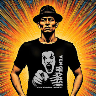 Wereld Mime Dag T-shirt
