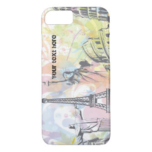 Wereld monumenten aangepaste iPhone 7 hoesje