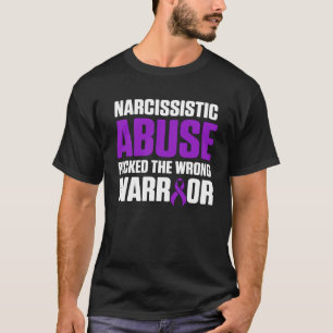 Wereld Narcistisch Misbruik Awareness Picked Survi T-shirt