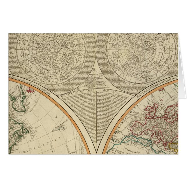 Wereld noordelijk halfrond (Voorkant Horizontaal)