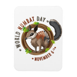 Wereld Numbat Dag Magneet