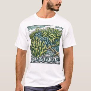 Wereld Oceanen Dag - Koraalrif en klimaat T-shirt