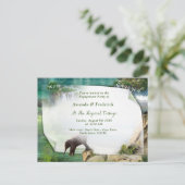 Wereld oceanen en rivieren, meren en sport uitnodiging briefkaart (Staand voorkant)