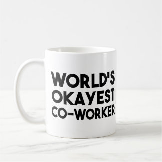 Wereld Okayest Co-Worker Koffiemok