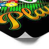 Wereld Okayest Pool Player Billiards Poster (Hoek)