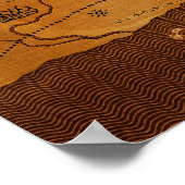 Wereld omgekeerd poster (Hoek)