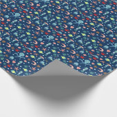 Wereld onder water cadeaupapier (Hoek)