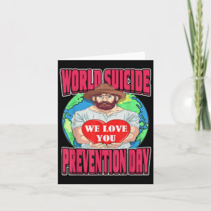 Wereld Preventie Dag Motivatie Papa Sept Kaart