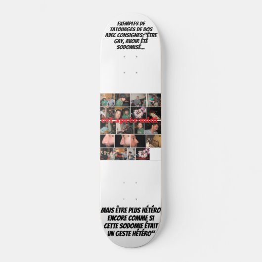 wereld skateboard (Voorkant)
